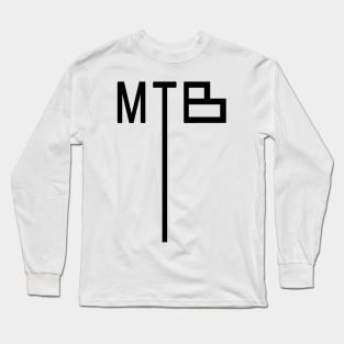 MTB logo /cycling Long Sleeve T-Shirt